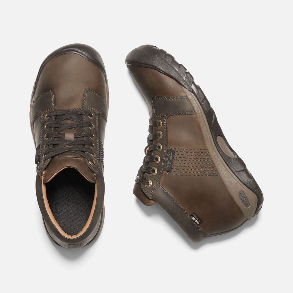 Bottes de Baskets Keen Homme Marron | Austin Waterproof | JHZBF-1968